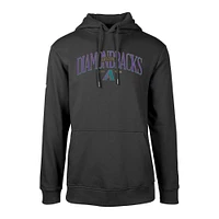 Sweat à capuche rétro noir pour homme de la collection Cooperstown Podium des Diamondbacks l'Arizona Levelwear