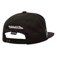 Men's Mitchell & Ness Black Arizona Diamondbacks Just Don x MLB Lux Script Snapback Hat