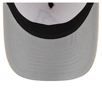 Men's New Era Beige Arizona Diamondbacks Cotton Weave M-Crown A-Frame 9FORTY Adjustable Hat