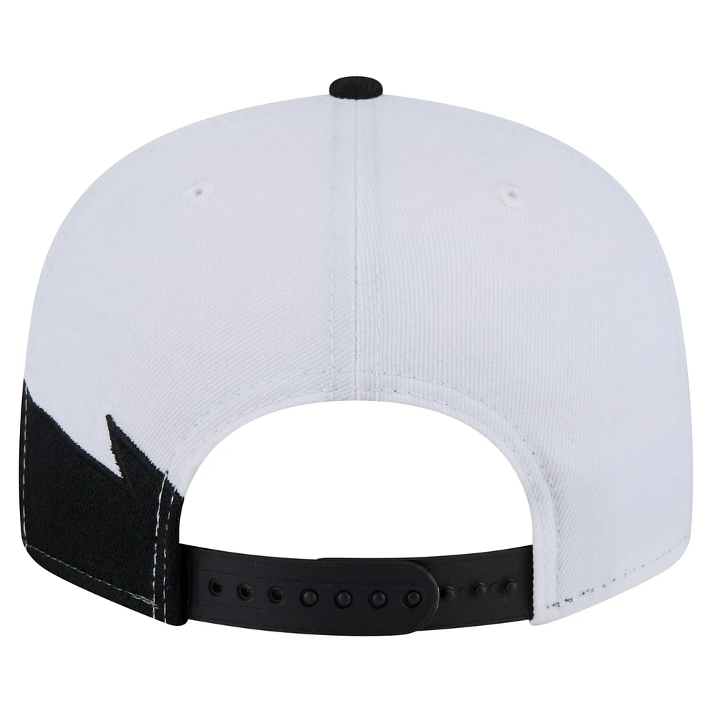 Men's New Era Black/White Arizona Diamondbacks Jagged 9FIFTY Snapback Hat