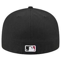 Casquette ajustée 59FIFTY pour homme New Era noire Arizona Diamondbacks 2001 World Series couleur de l'équipe