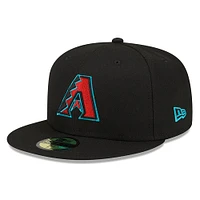 Casquette ajustée New Era Arizona Diamondbacks 2023 Alternate Authentic Collection pour homme sur le terrain 59FIFTY noire