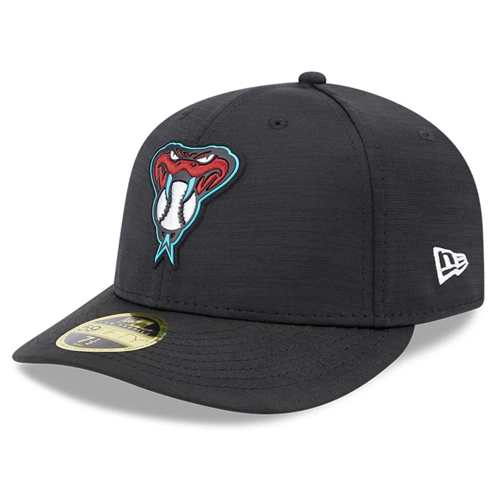 Men's New Era Red Arizona Diamondbacks White Logo 59FIFTY Fitted Hat