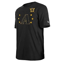 Men's New Era Black Arizona Diamondbacks 2024 Armed Forces Day T-Shirt