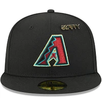 Men's New Era  Black Arizona Diamondbacks 2025 59FIFTY Day Fitted Hat with Pins