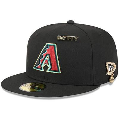 Men's New Era  Black Arizona Diamondbacks 2025 59FIFTY Day Fitted Hat with Pins