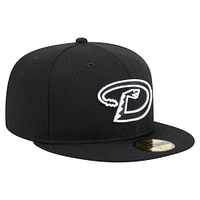 Men's New Era Black Arizona Diamondbacks 2025 Clubhouse 59FIFTY Fitted Hat