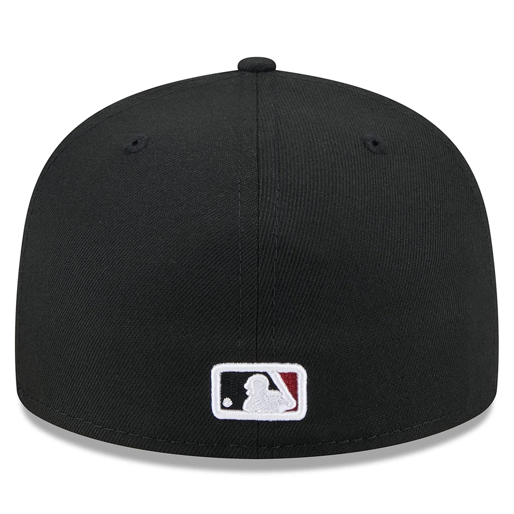 Men's New Era  Black Arizona Diamondbacks 2025 Jackie Robinson Day 59FIFTY Fitted Hat