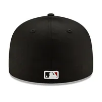 Men's New Era Black Arizona Diamondbacks 25th Anniversary 59FIFTY Fitted Hat