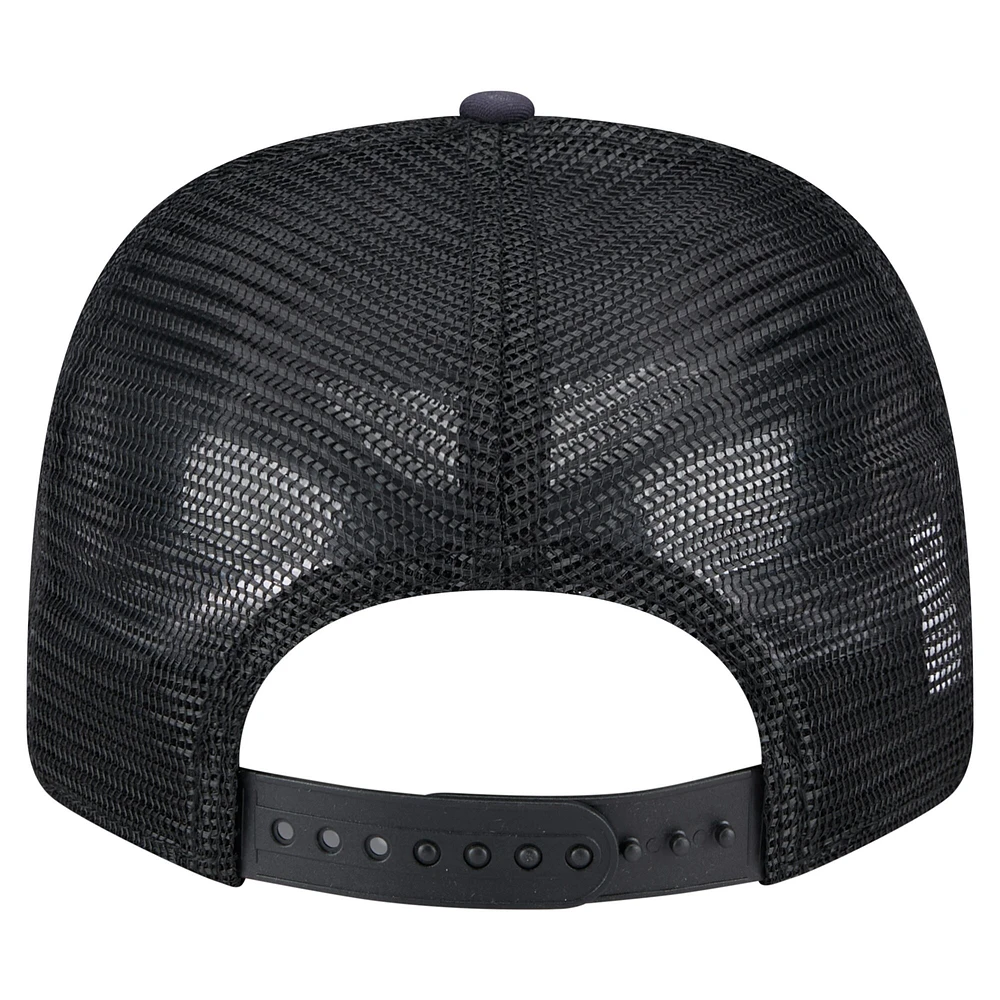 Casquette extensible à bouton-pression New Era noire Arizona Diamondbacks Adventure Drinks Pattern 9SEVENTY pour homme