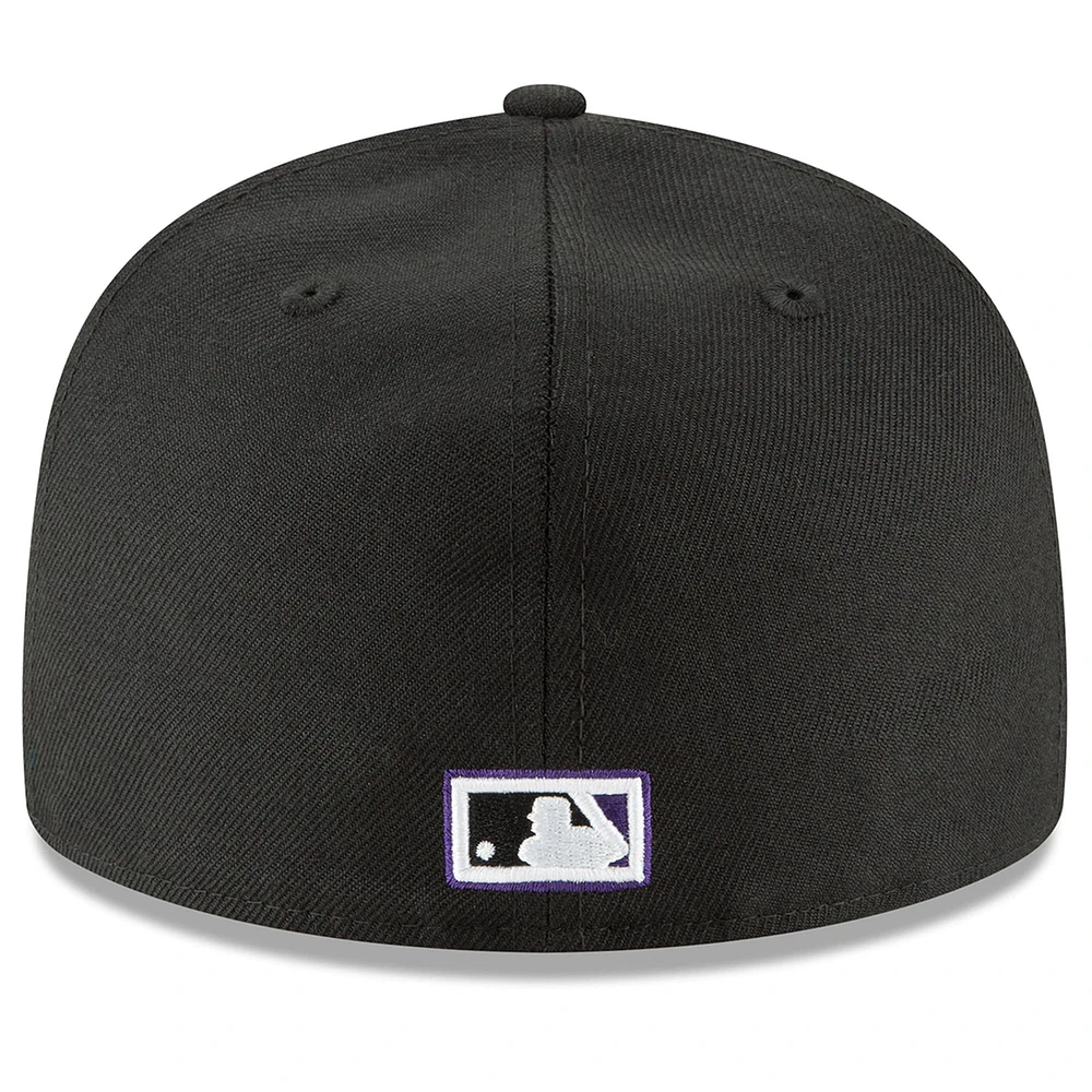 Men's New Era Black Arizona Diamondbacks Cooperstown Collection Wool 59FIFTY Fitted Hat