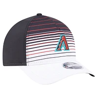 Men's New Era  Black Arizona Diamondbacks Gradient 9FORTY M-Crown Adjustable Hat