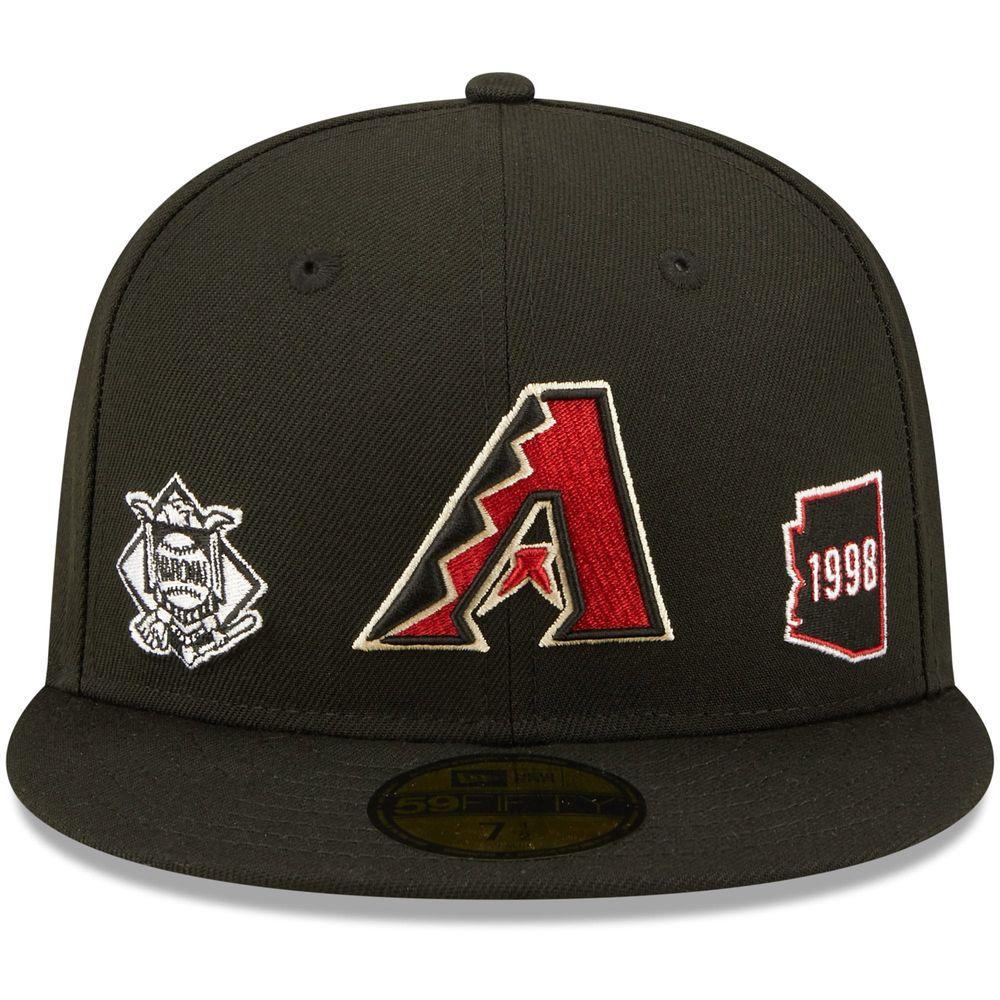 Arizona Diamondbacks New Era Team AKA 59FIFTY Fitted Hat - Red