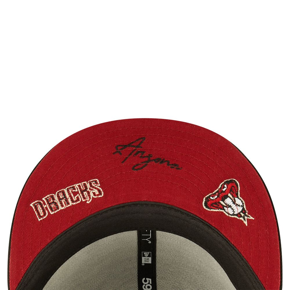 Arizona Diamondbacks New Era Team AKA 59FIFTY Fitted Hat - Red