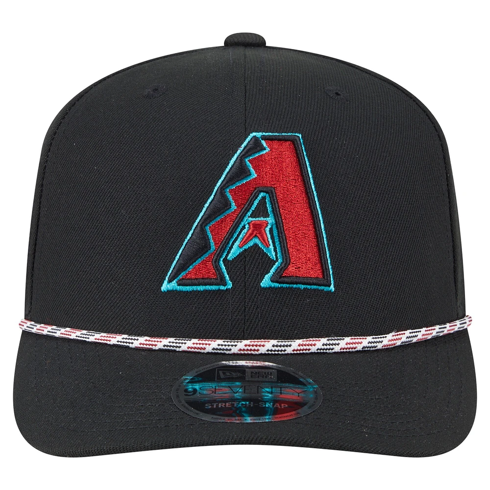 Casquette extensible à boutons-pression 9SEVENTY Multi-Rope des Arizona Diamondbacks de New Era pour homme