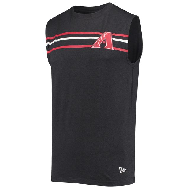 NWE DBACKS NOIR HOMME POLY MUSCLE TANK 22 TANMEN