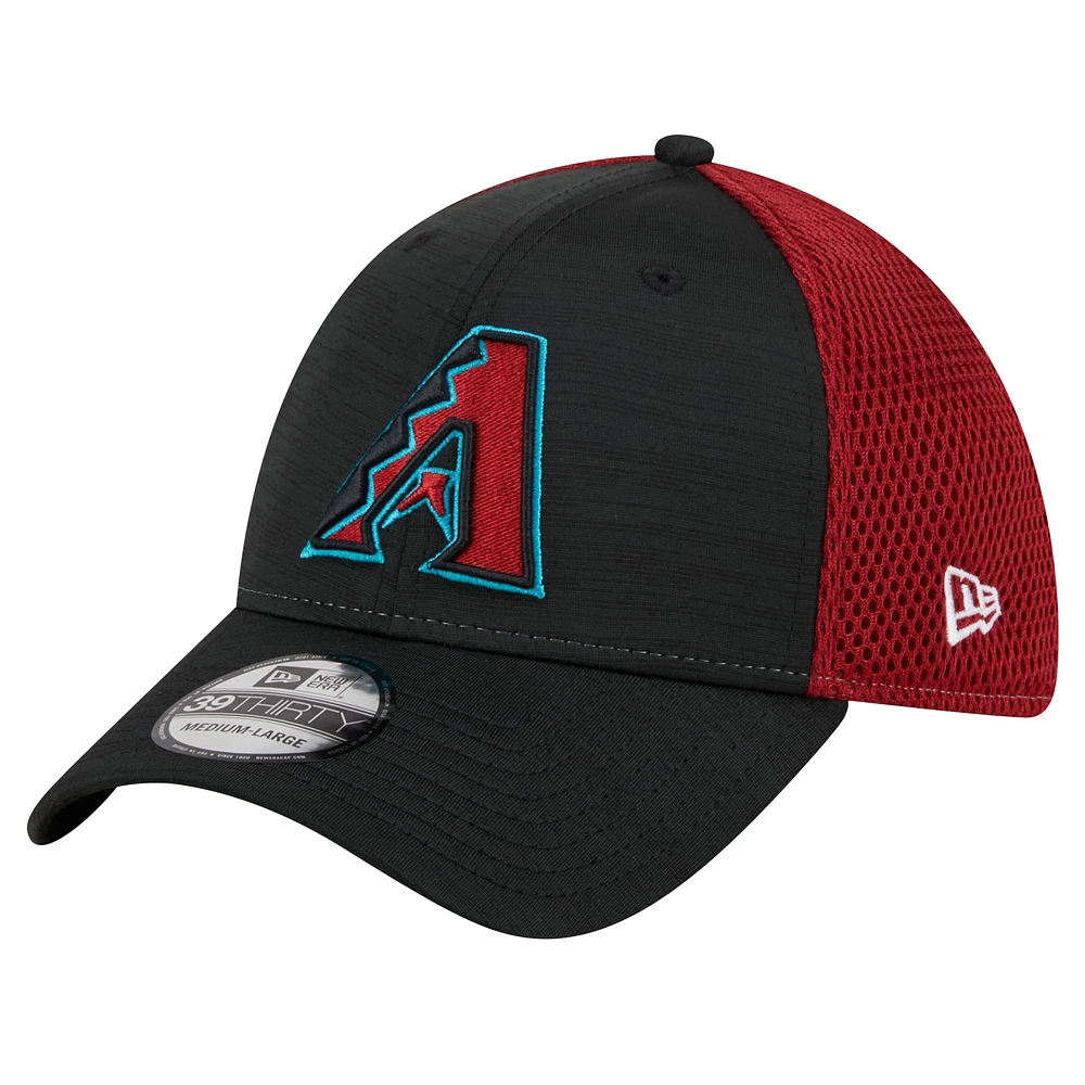 Men's New Era Black Arizona Diamondbacks Neo 39THIRTY Flex Hat