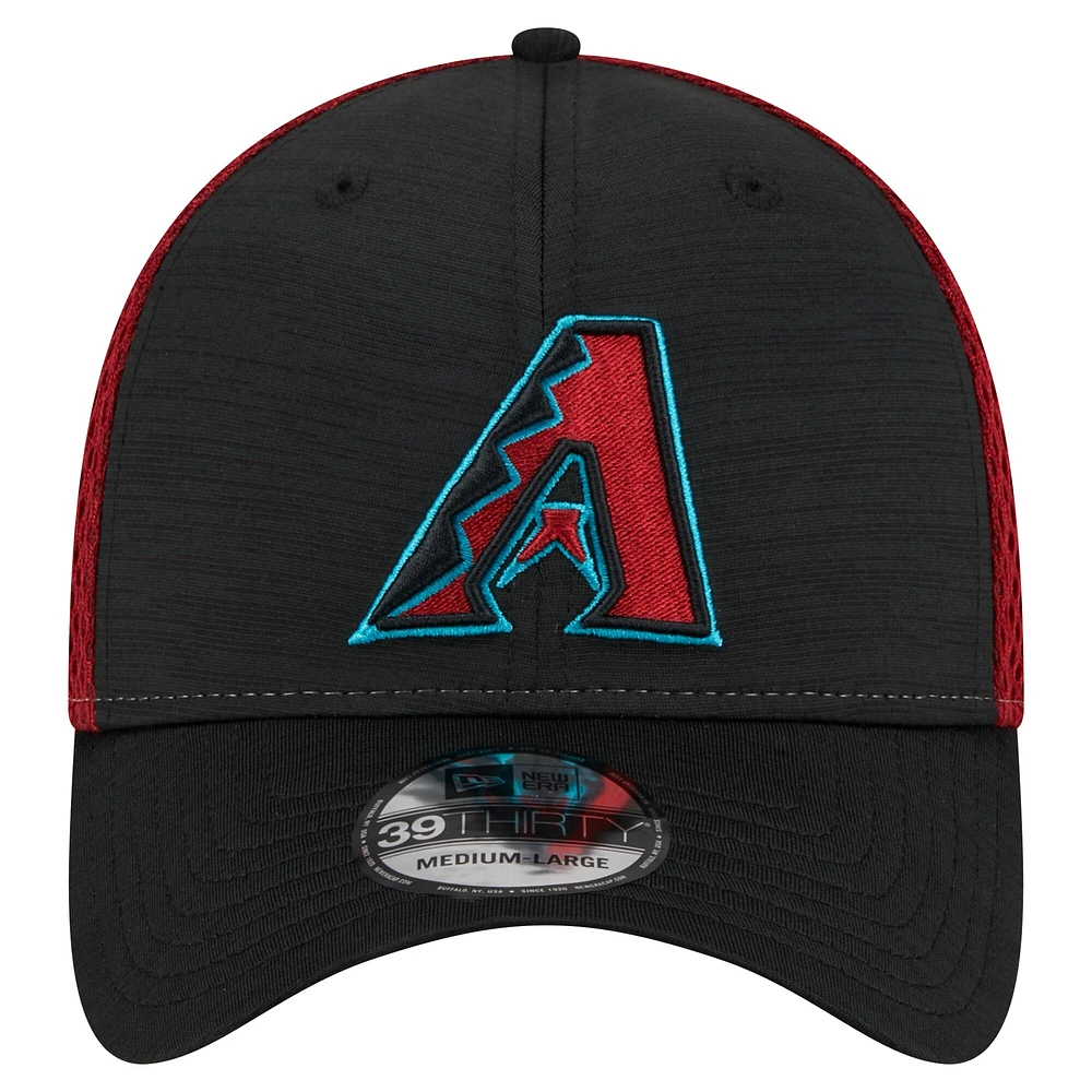 Men's New Era Black Arizona Diamondbacks Neo 39THIRTY Flex Hat