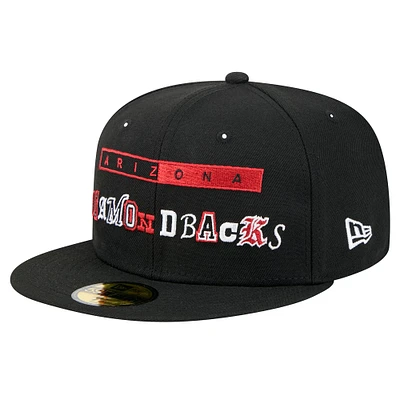 Casquette ajustée Ransom 59FIFTY des Diamondbacks de l'Arizona New Era pour homme