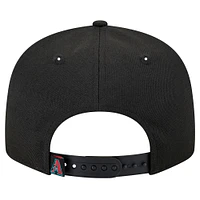 Men's New Era Black Arizona Diamondbacks Splatter 9FIFTY Snapback Hat