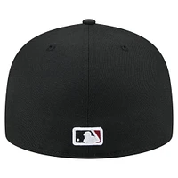 Casquette ajustée 59FIFTY noire New Era pour homme, Arizona Diamondbacks, à mailles en fil