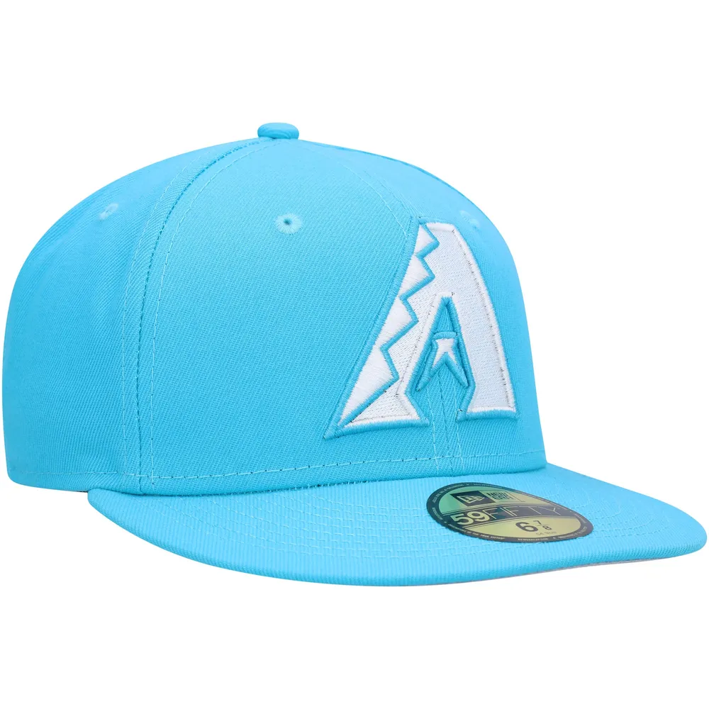 Men's New Era White Arizona Diamondbacks Vice 59FIFTY Fitted Hat