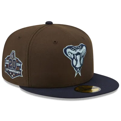 RAYS NAVY 25TH ANNIVERSARY ALL LOGOS NEW ERA 9FIFTY SNAPBACK CAP