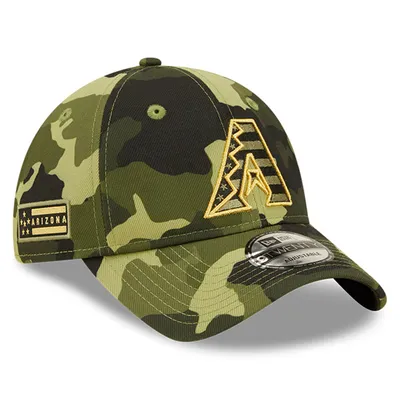 Men's New Era Camo New York Mets 2021 Armed Forces Day 9FORTY