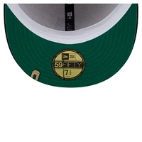 Men's New Era Cream/Black Arizona Diamondbacks Two-Tone Corduroy 59FIFTY Fitted Hat