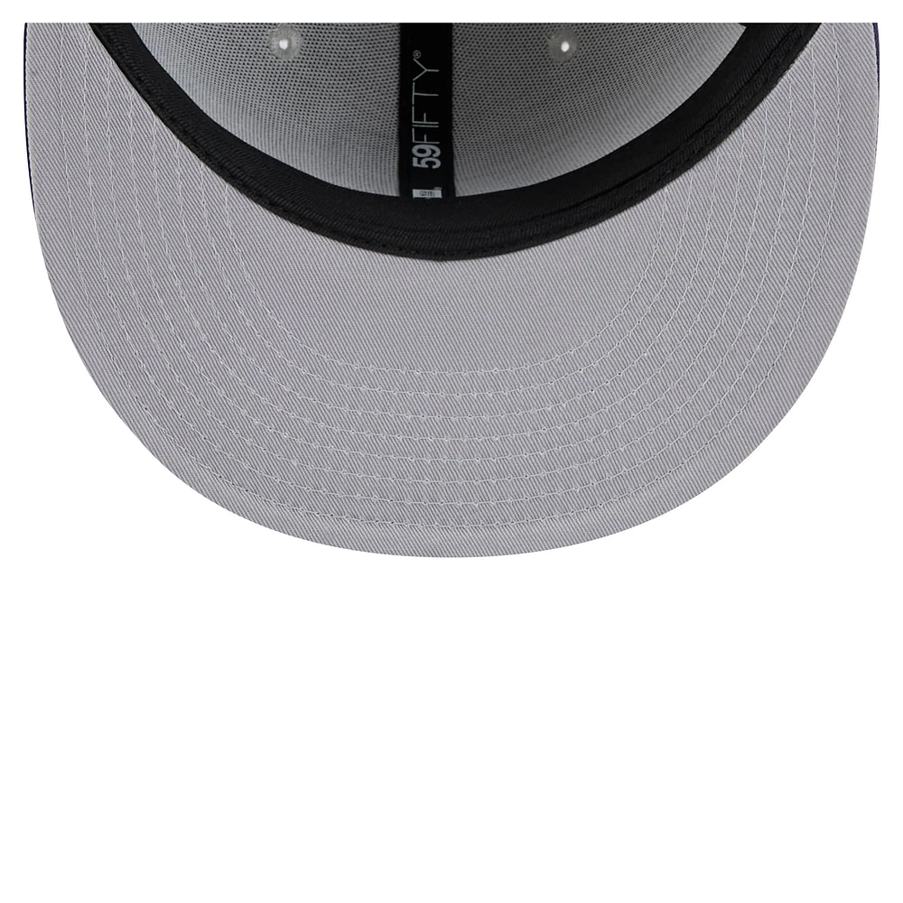 Casquette ajustée bicolore 59FIFTY Arizona Diamondbacks pour homme New Era gris/bleu marine