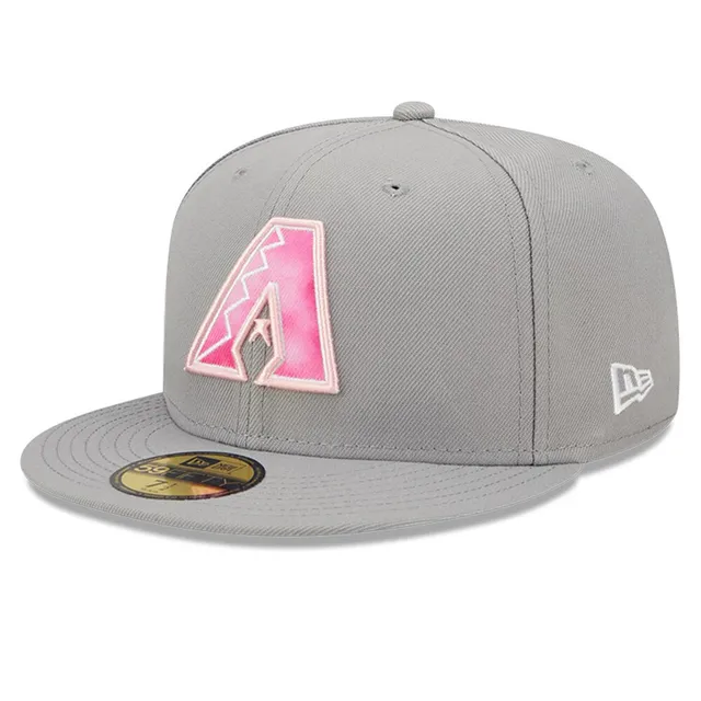 Men's New Era Pink/Black Arizona Cardinals 2022 NFL Crucial Catch 59FIFTY Fitted Hat