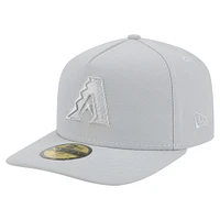 Casquette ajustée 59FIFTY Arizona Diamondbacks de New Era pour homme, coloris gris