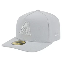 Casquette ajustée 59FIFTY Arizona Diamondbacks de New Era pour homme, coloris gris