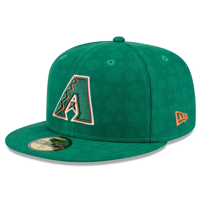 Men's New Era Kelly Green Arizona Diamondbacks St. Patrick's Day 59FIFTY Fitted Hat
