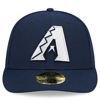 Men's New Era Navy Arizona Diamondbacks Oceanside Low Profile 59FIFTY Fitted Hat