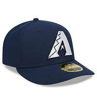 Men's New Era Navy Arizona Diamondbacks Oceanside Low Profile 59FIFTY Fitted Hat