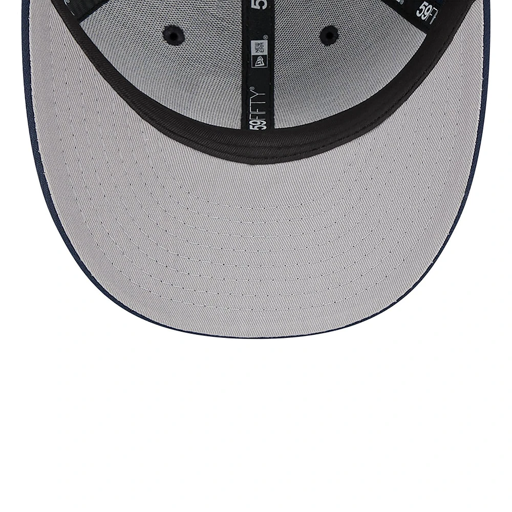 Casquette ajustée 59FIFTY Low Profile Arizona Diamondbacks Oceanside New Era pour homme, bleu marine