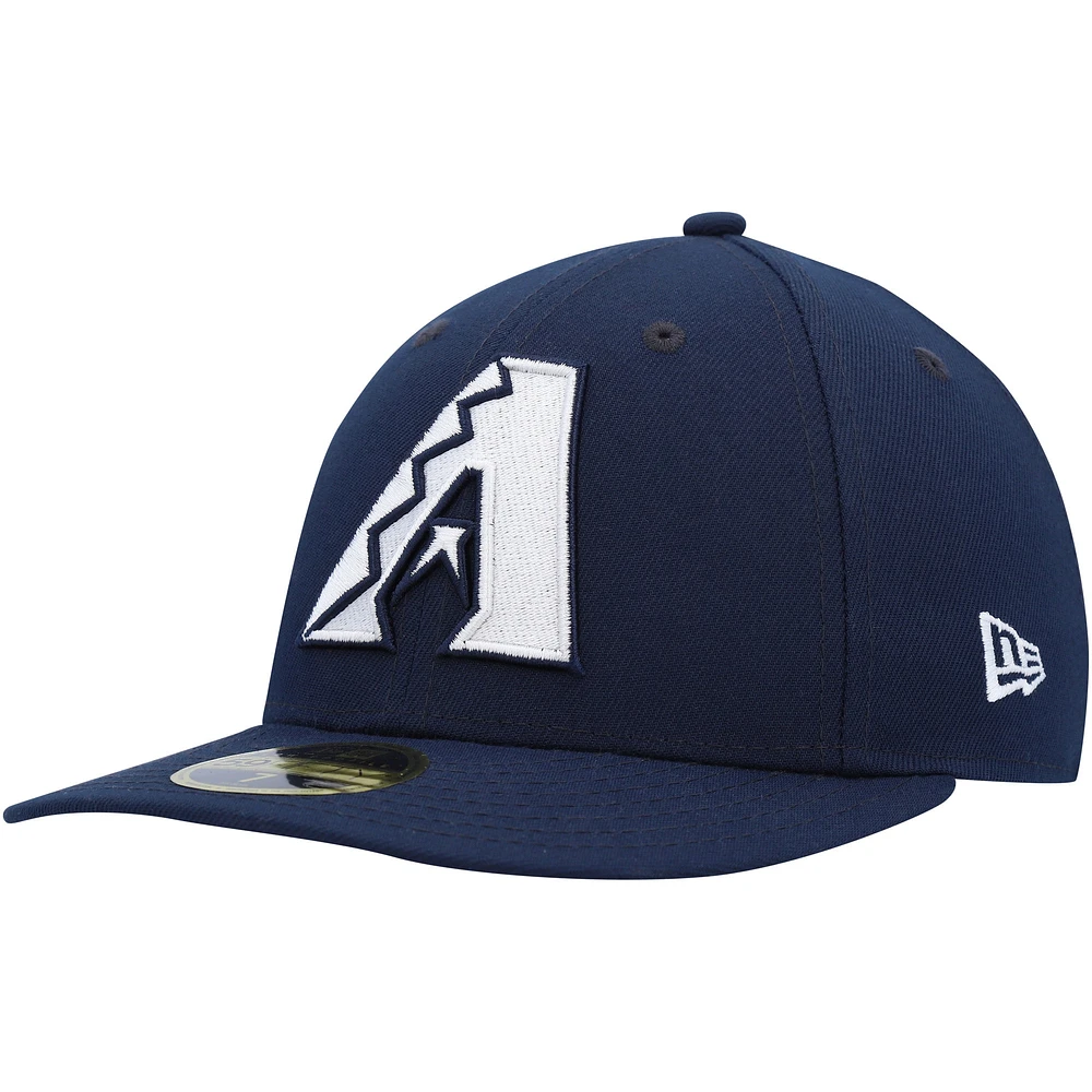 Casquette ajustée 59FIFTY Low Profile Arizona Diamondbacks Oceanside New Era pour homme, bleu marine