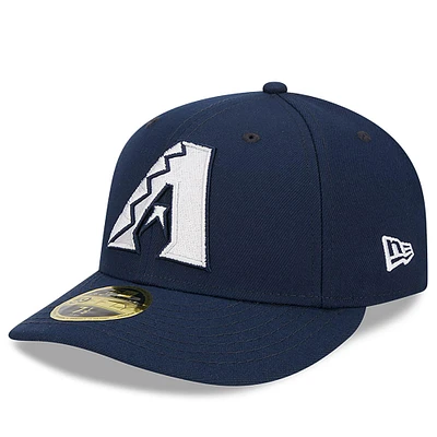 Men's New Era Navy Arizona Diamondbacks Oceanside Low Profile 59FIFTY Fitted Hat
