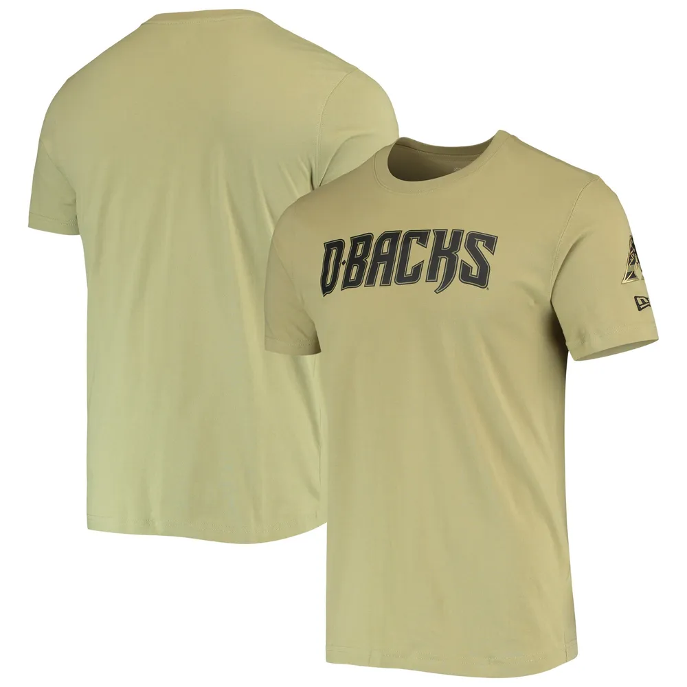 Arizona Diamondbacks New Era Brushed Armed Forces T-Shirt - Olive