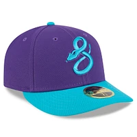 Men's New Era Purple/Teal Arizona Diamondbacks 2025 City Connect Low Profile 59FIFTY Fitted Hat