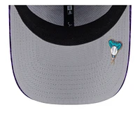 Men's New Era Purple Arizona Diamondbacks 2025 MLB Clubhouse 39THIRTY Flex Hat