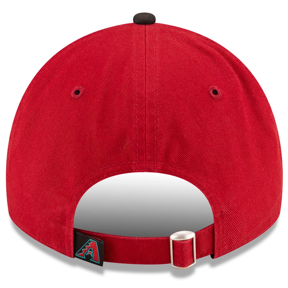 Casquette réglable New Era rouge/noir Arizona Diamondbacks Replica Core Classic 9TWENTY pour hommes