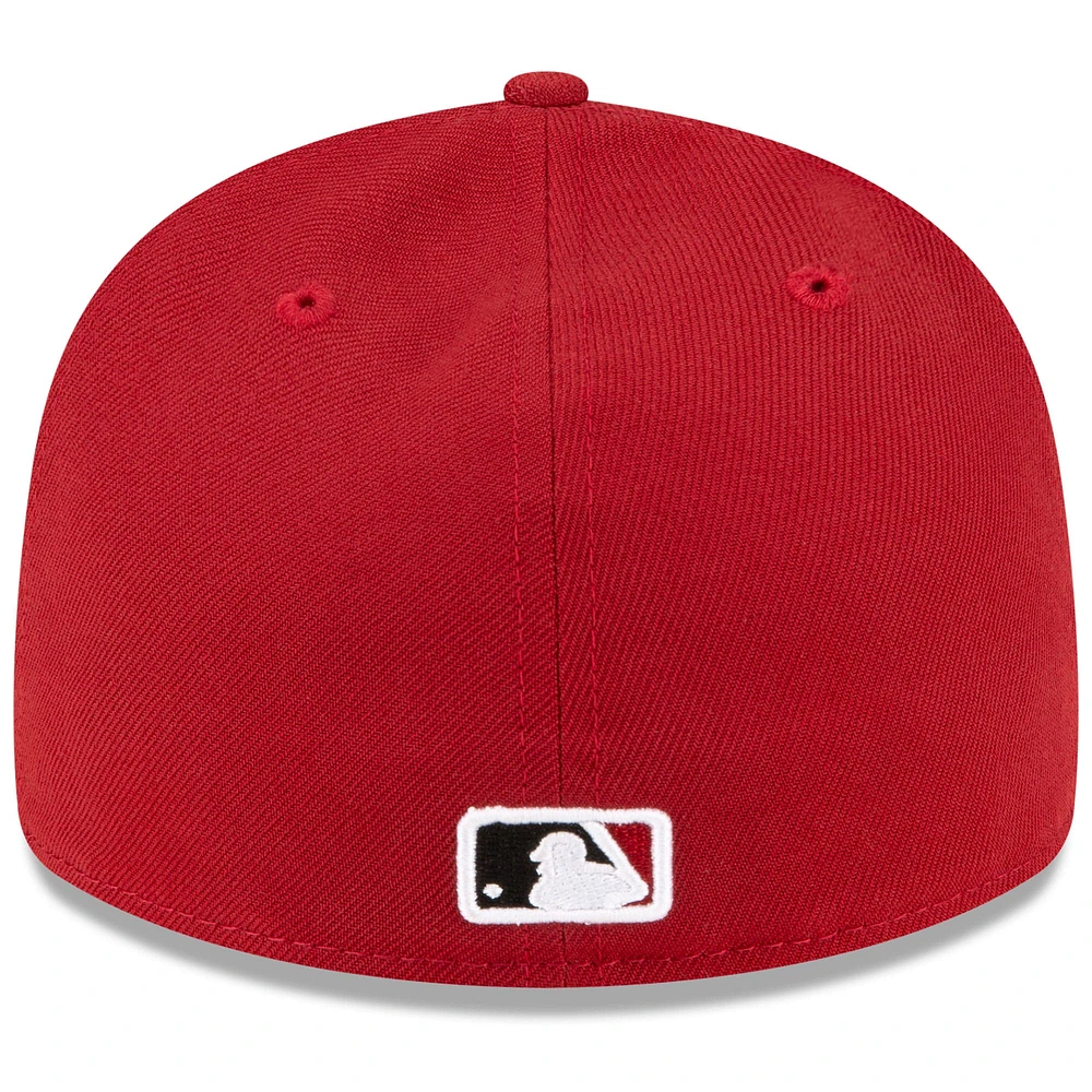 Men's New Era  Red Arizona Diamondbacks Alternate Authentic Collection On-Field Low Profile 59FIFTY Fitted Hat