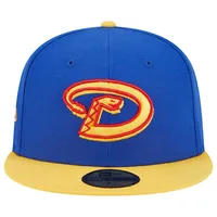 Men's New Era  Royal/Yellow Arizona Diamondbacks Empire 59FIFTY Fitted Hat