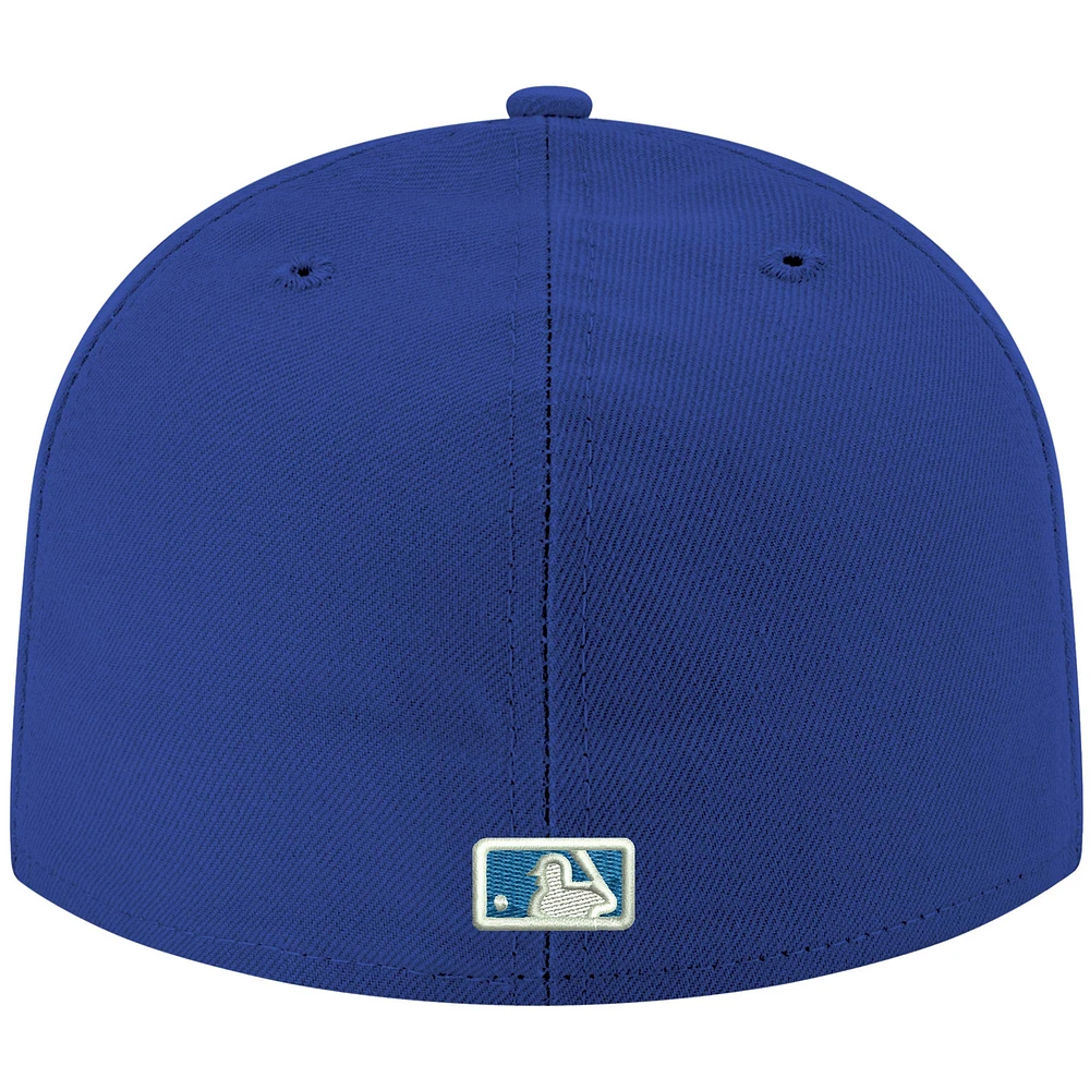 Men's New Era Royal Arizona Diamondbacks White Logo 59FIFTY Fitted Hat