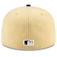 Casquette ajustée New Era Arizona Diamondbacks 2021 City Connect 59FIFTY sable/noir pour homme