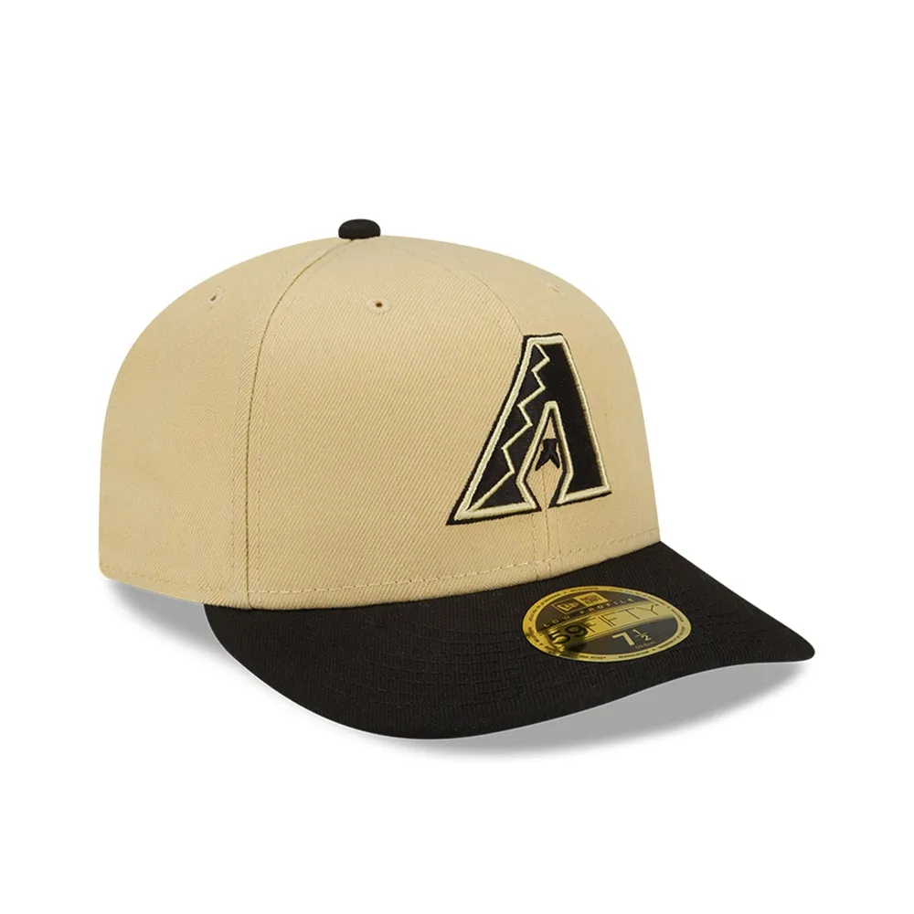 New Era Men's New Era Tan Arizona Diamondbacks City Connect Low Profile  59FIFTY Fitted Hat