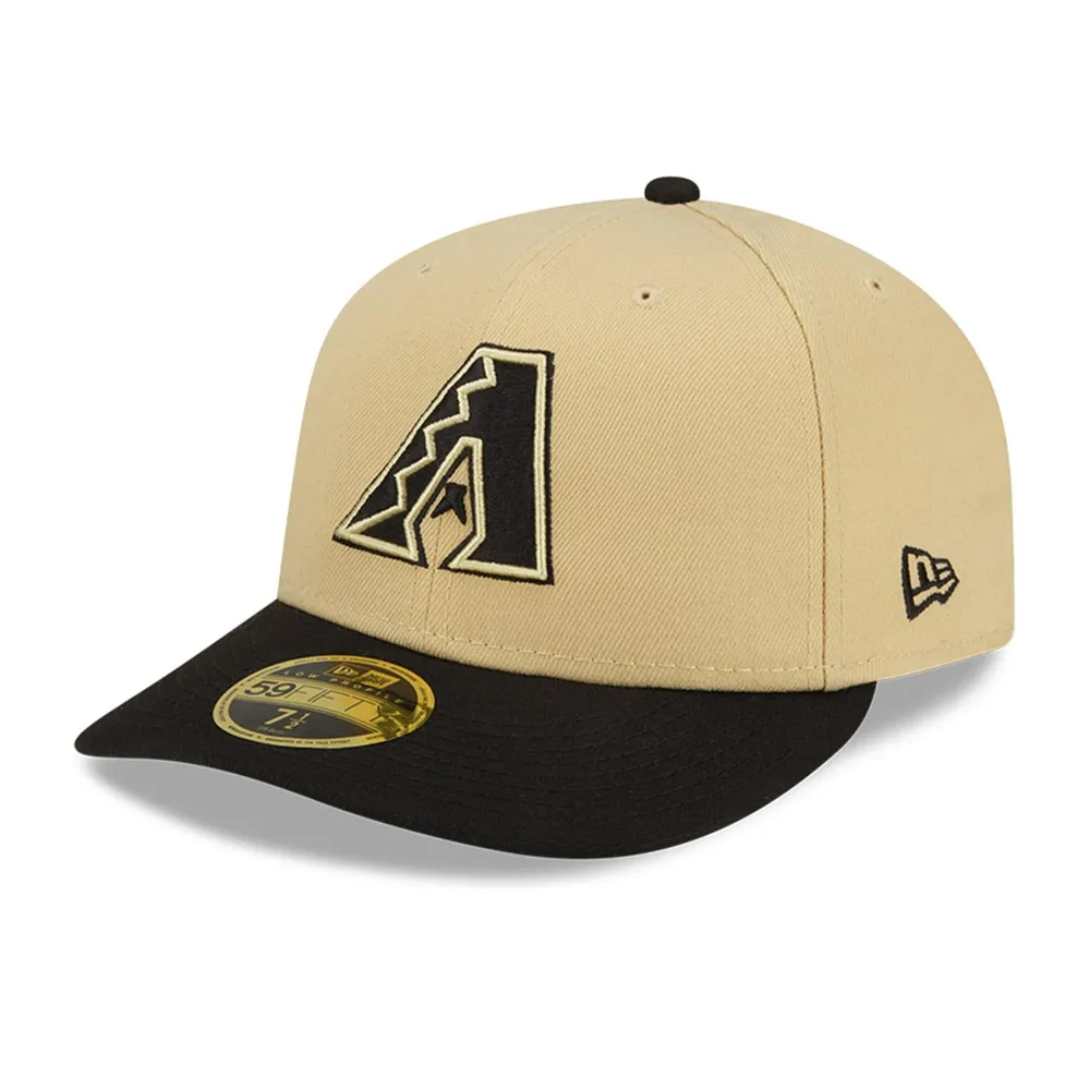 Men's New Era Tan Arizona Diamondbacks City Connect Low Profile 59FIFTY Fitted Hat