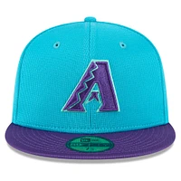 Men's New Era  Teal/Purple Arizona Diamondbacks 2025 City Connect Batting Practice 59FIFTY Fitted Hat